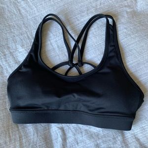 P’tula Sariya Live It Up Sports Bra. Black